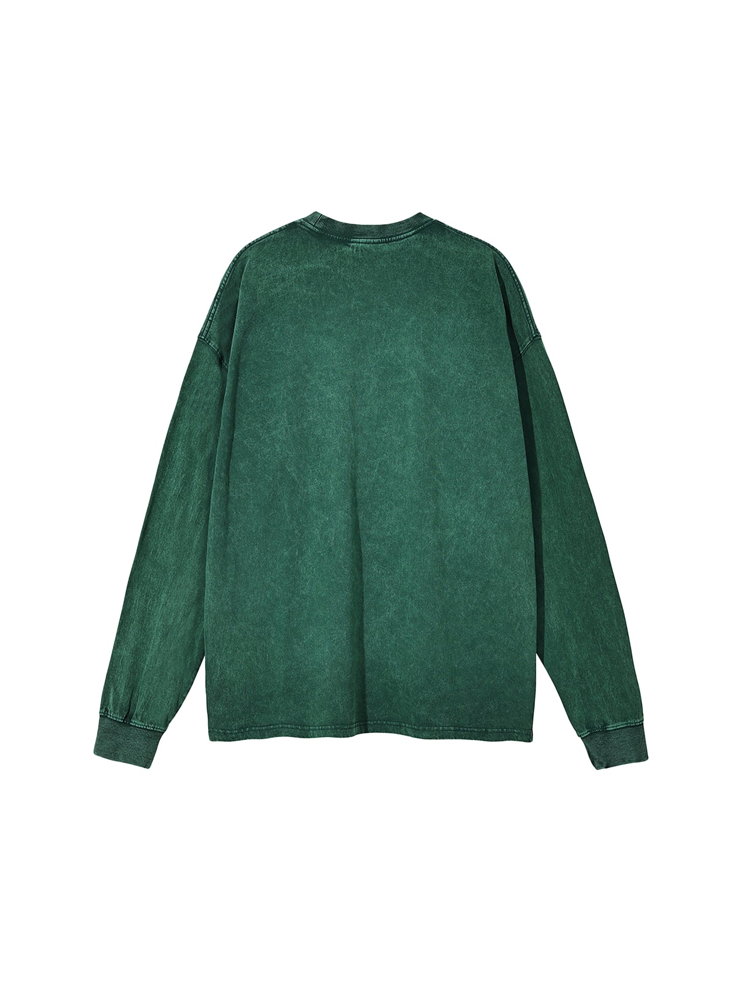 Áo thun tay dài oversize Acid Wash