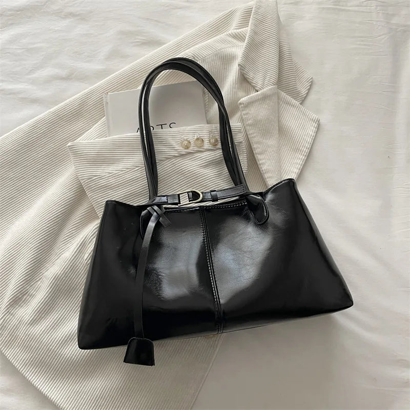 Minimalist Oversized Shoulder Bag