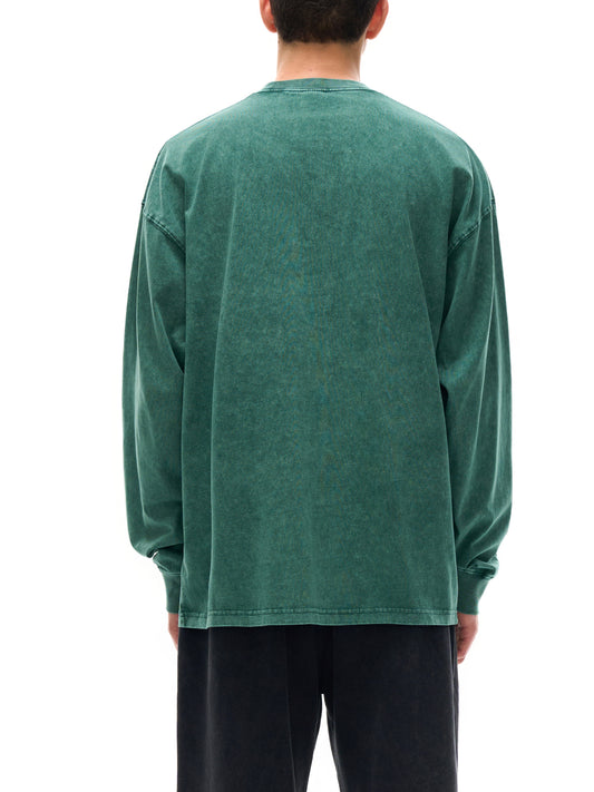 Áo thun tay dài oversize Acid Wash