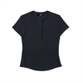 Modal Bodycon Henley Shirt