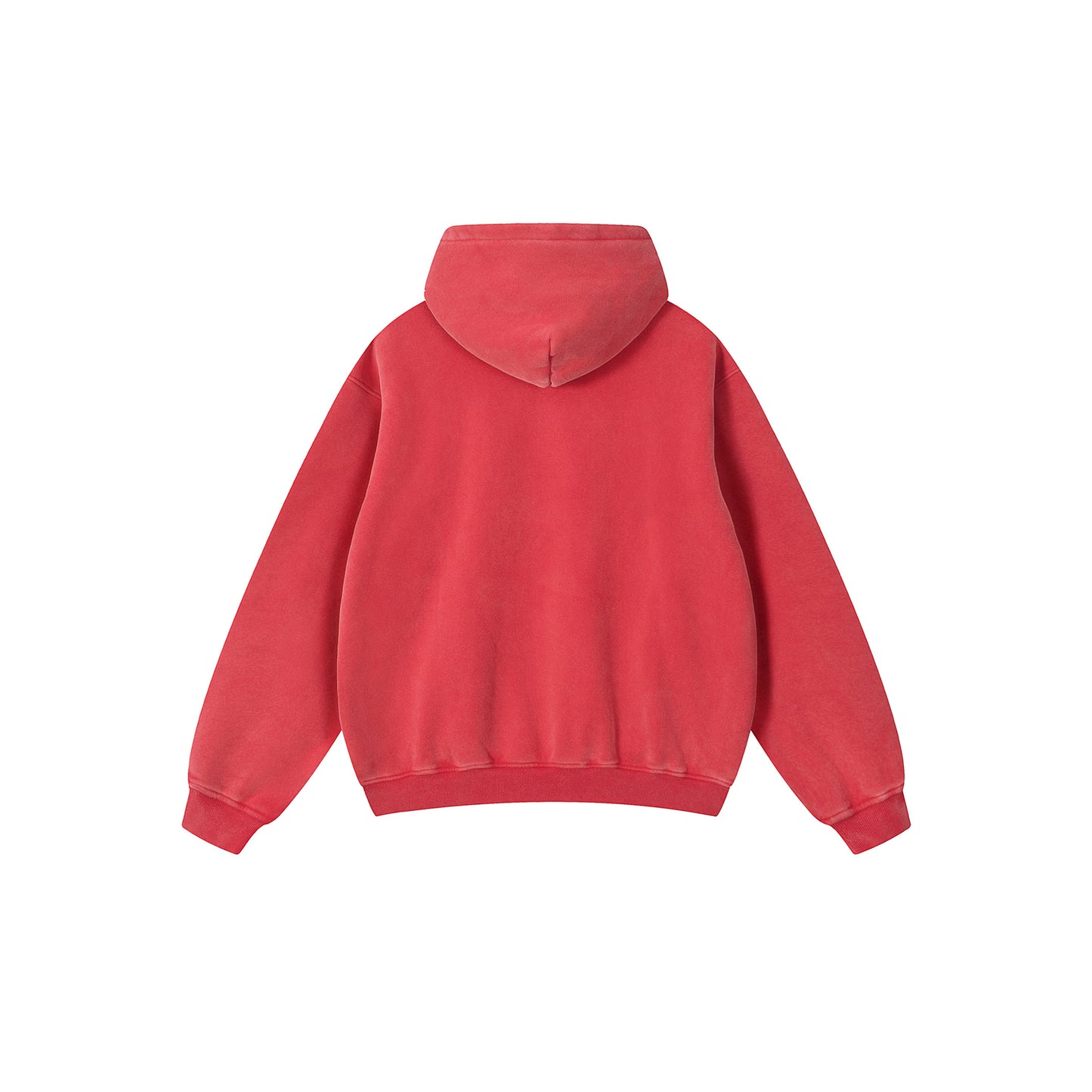 Snow Wash Fleece Oversize Hoodie
