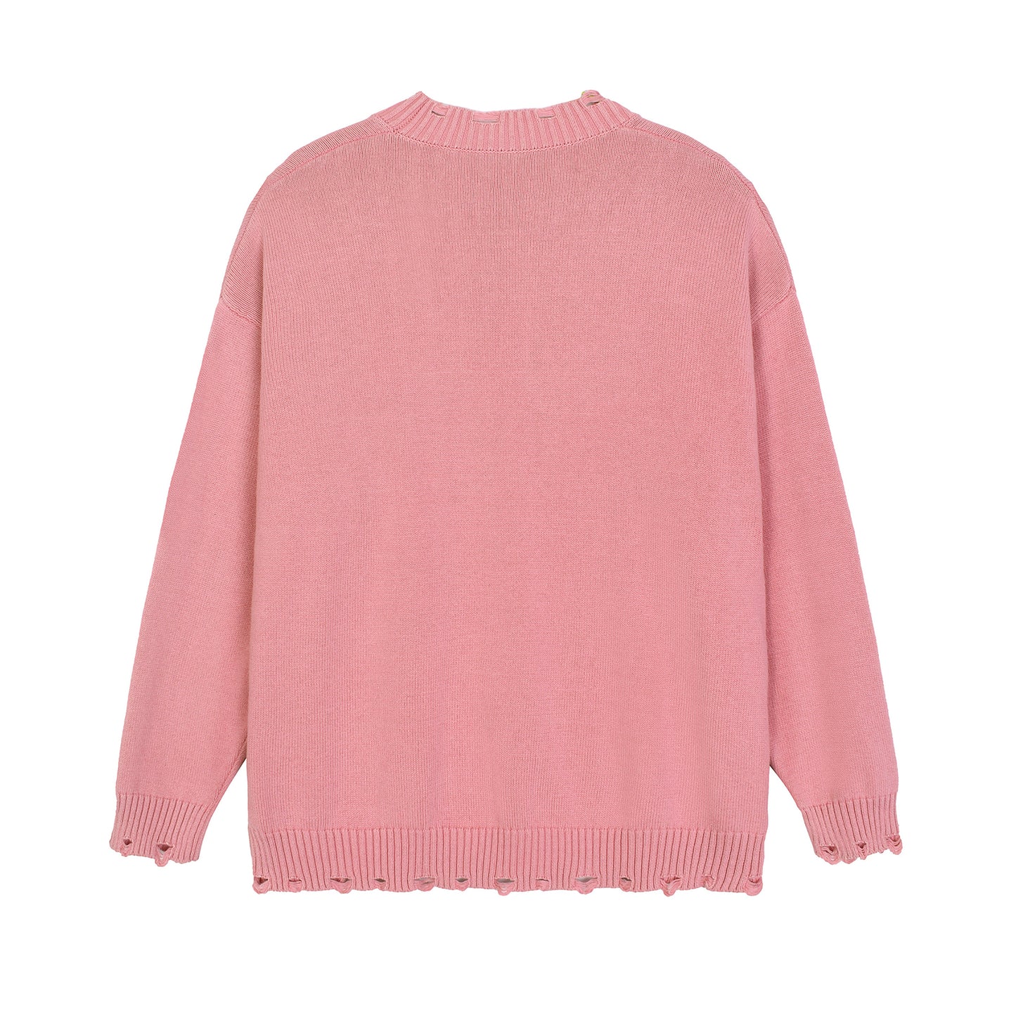 Vintage Washed Hand-Frayed Sweater 2