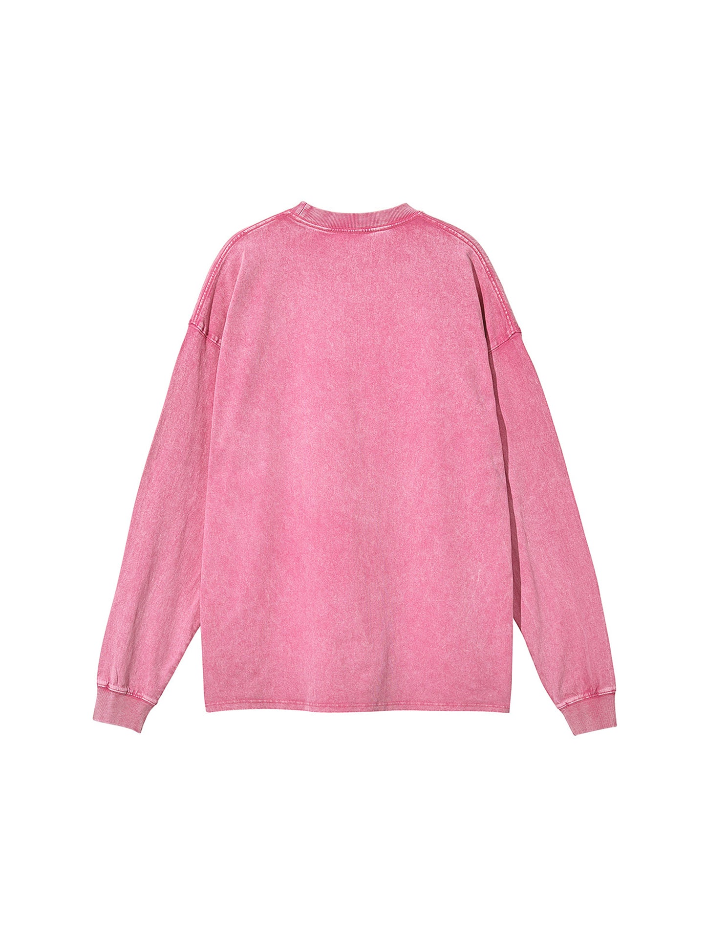 Acid Wash Oversize Long Sleeve T-Shirt