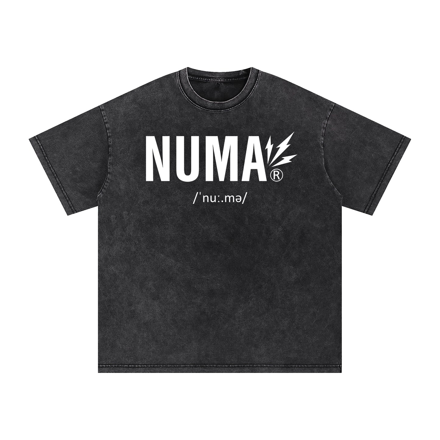 Unisex Snow Washed Oversized Cotton T-Shirt
