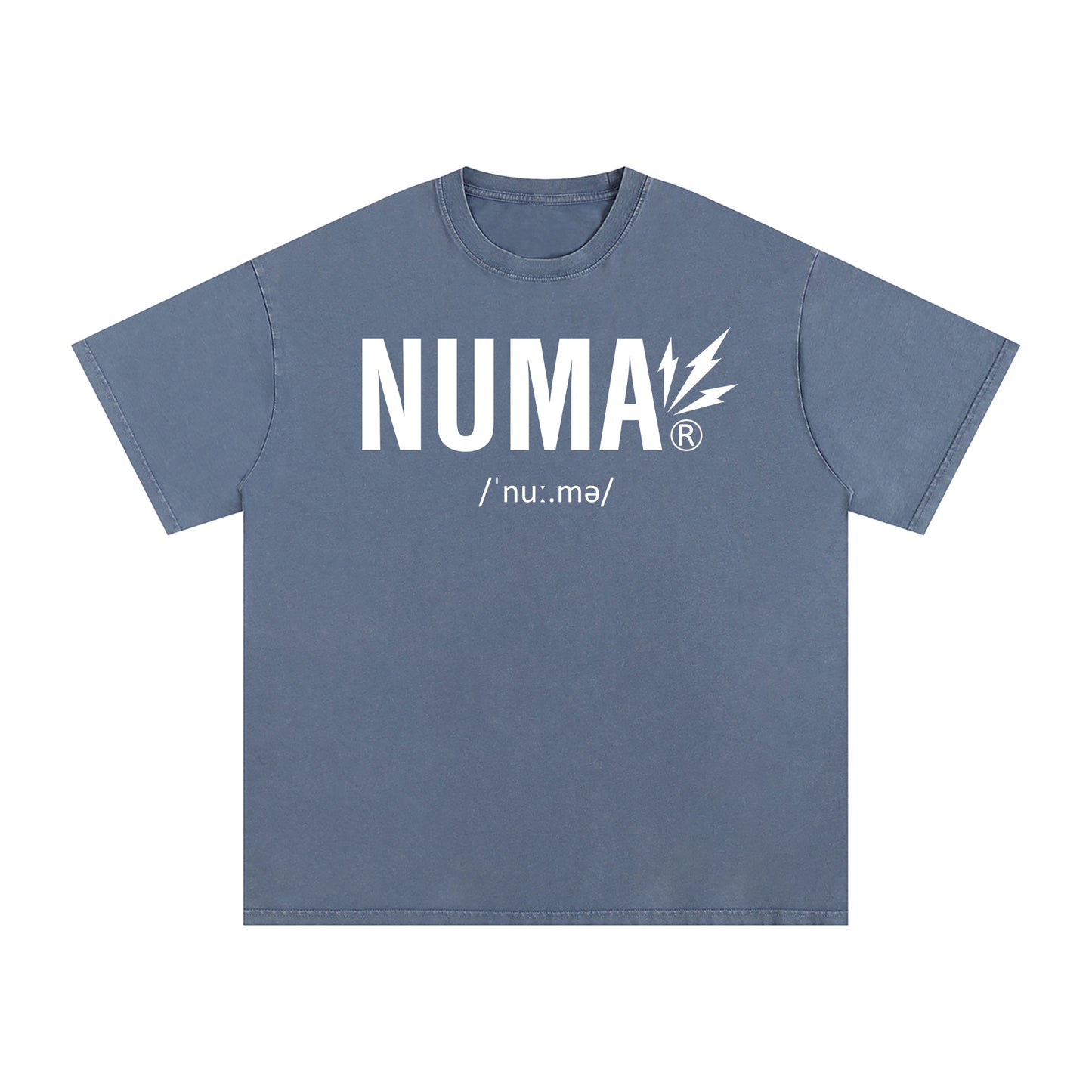 Áo thun cotton cỡ lớn Snow Washed