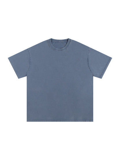 Áo thun cotton cỡ lớn Snow Washed