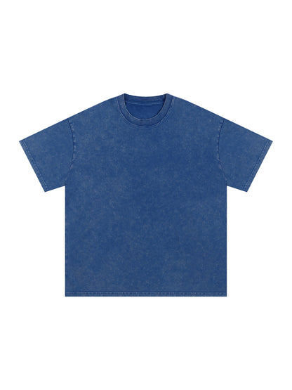 Áo thun cotton cỡ lớn Snow Washed