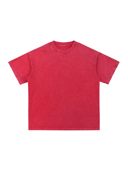 Áo thun cotton cỡ lớn Snow Washed