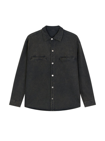 Denim Vintage Washed Heavyweight Jacket