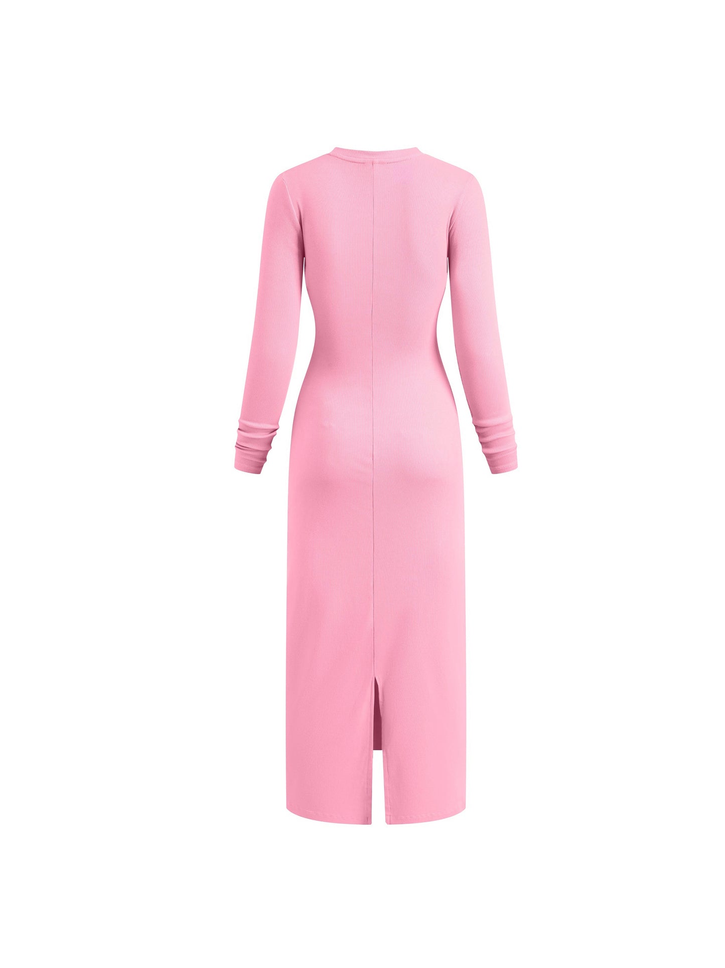 Dyed Washed Slit Maxi Dress