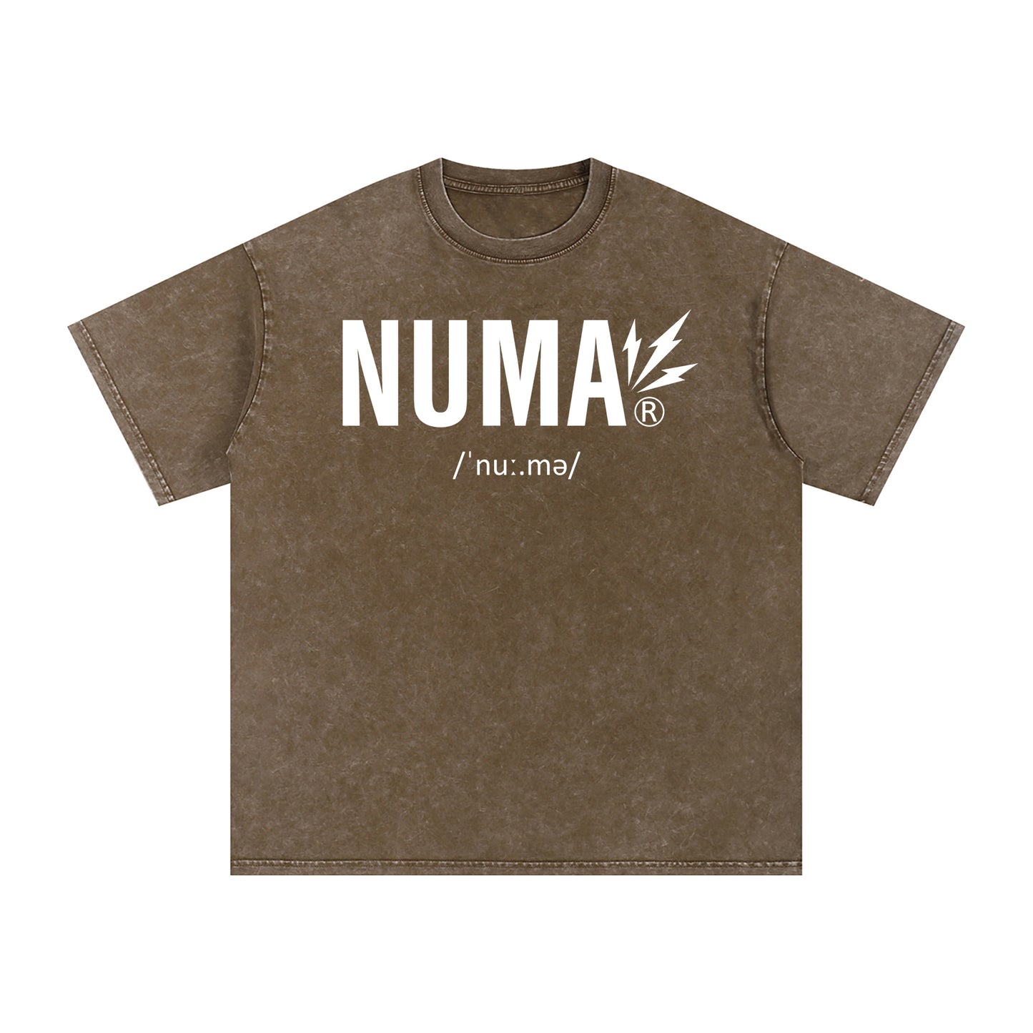 Áo thun cotton cỡ lớn Snow Washed