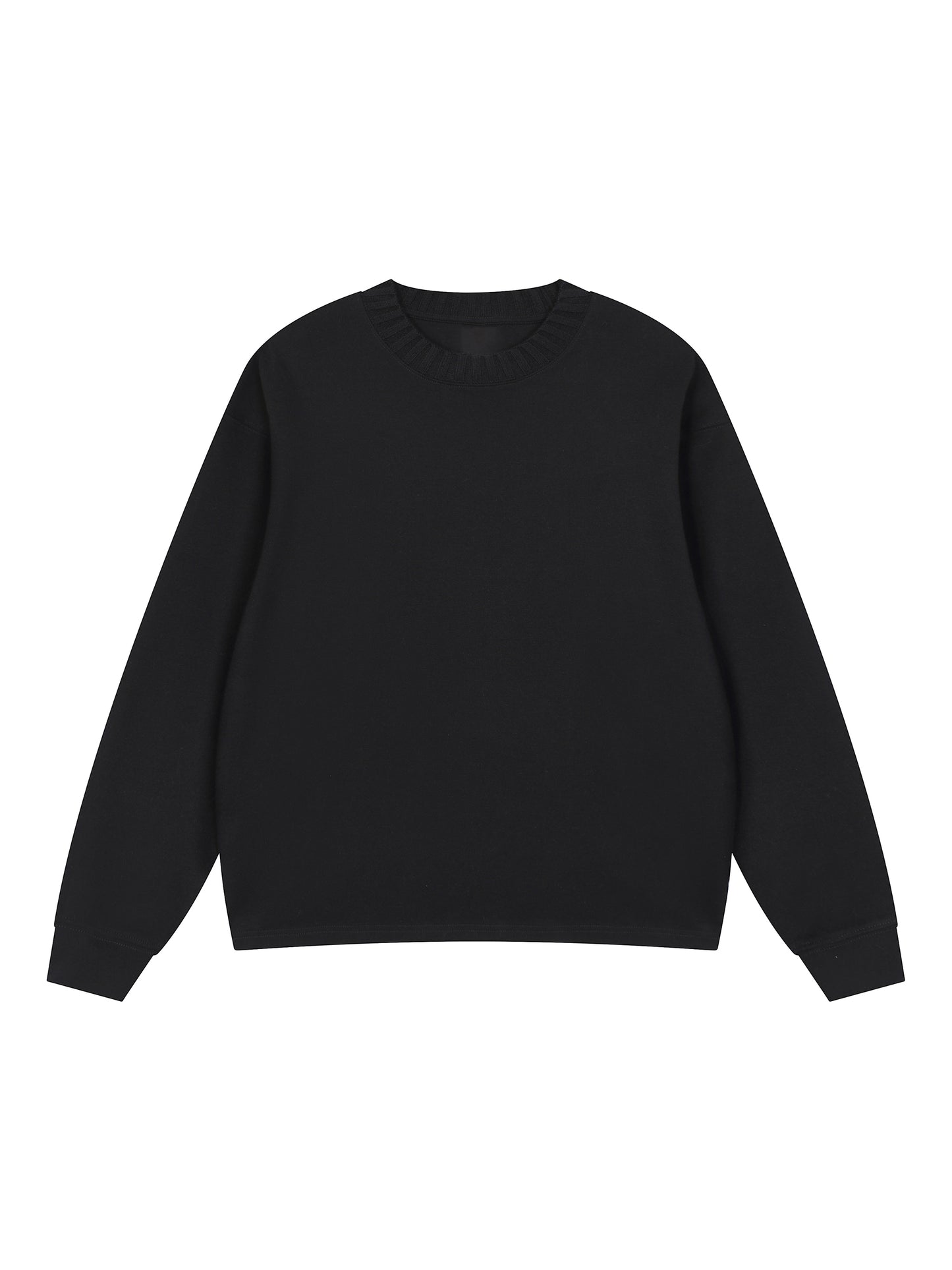 Knitted Round Neck Oversize Sweatshirt