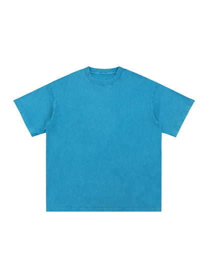 Áo thun cotton cỡ lớn Snow Washed