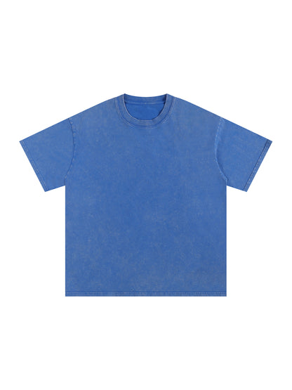 Áo thun cotton cỡ lớn Snow Washed