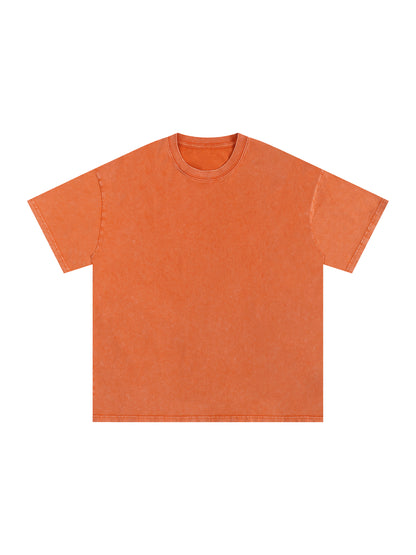 Áo thun cotton cỡ lớn Snow Washed