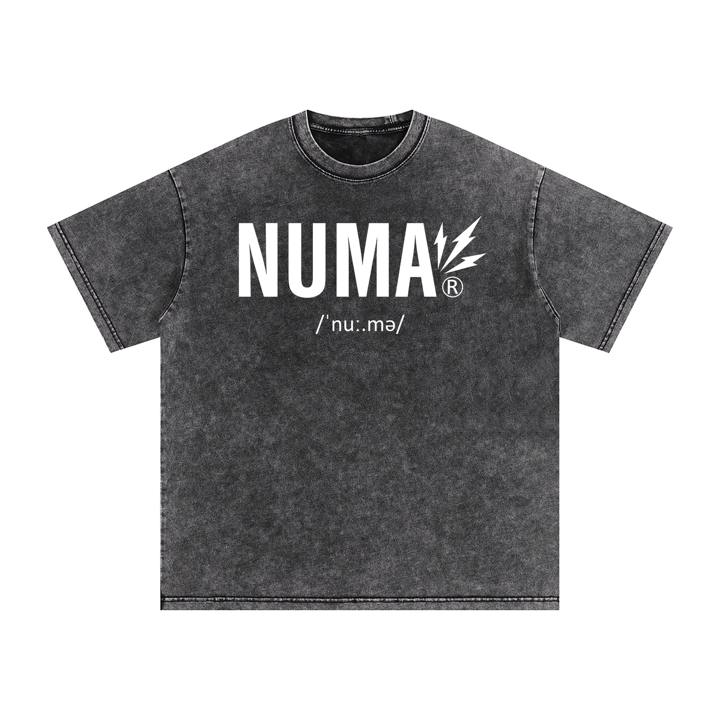 Unisex Snow Washed Oversized Cotton T-Shirt
