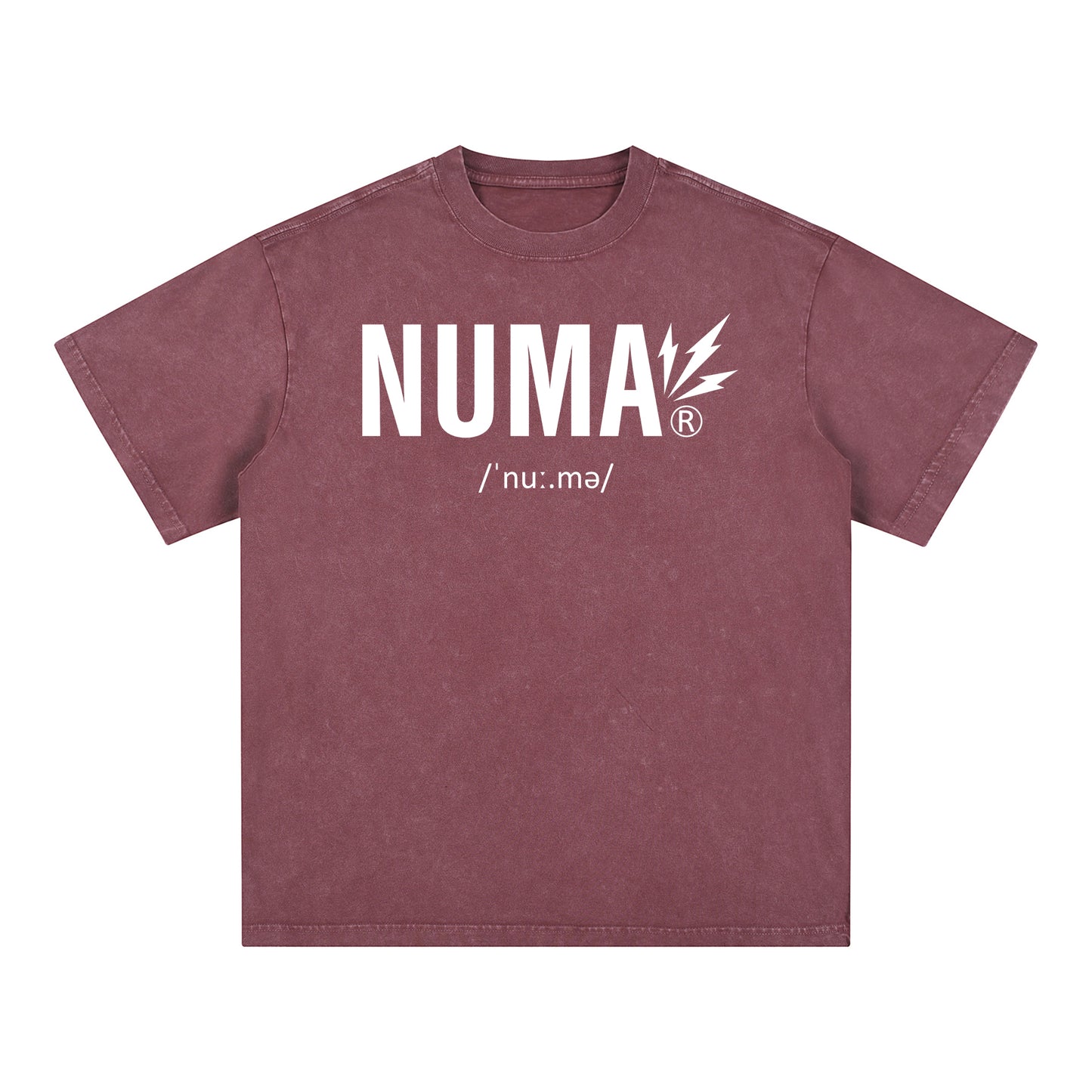 Áo thun cotton cỡ lớn Snow Washed