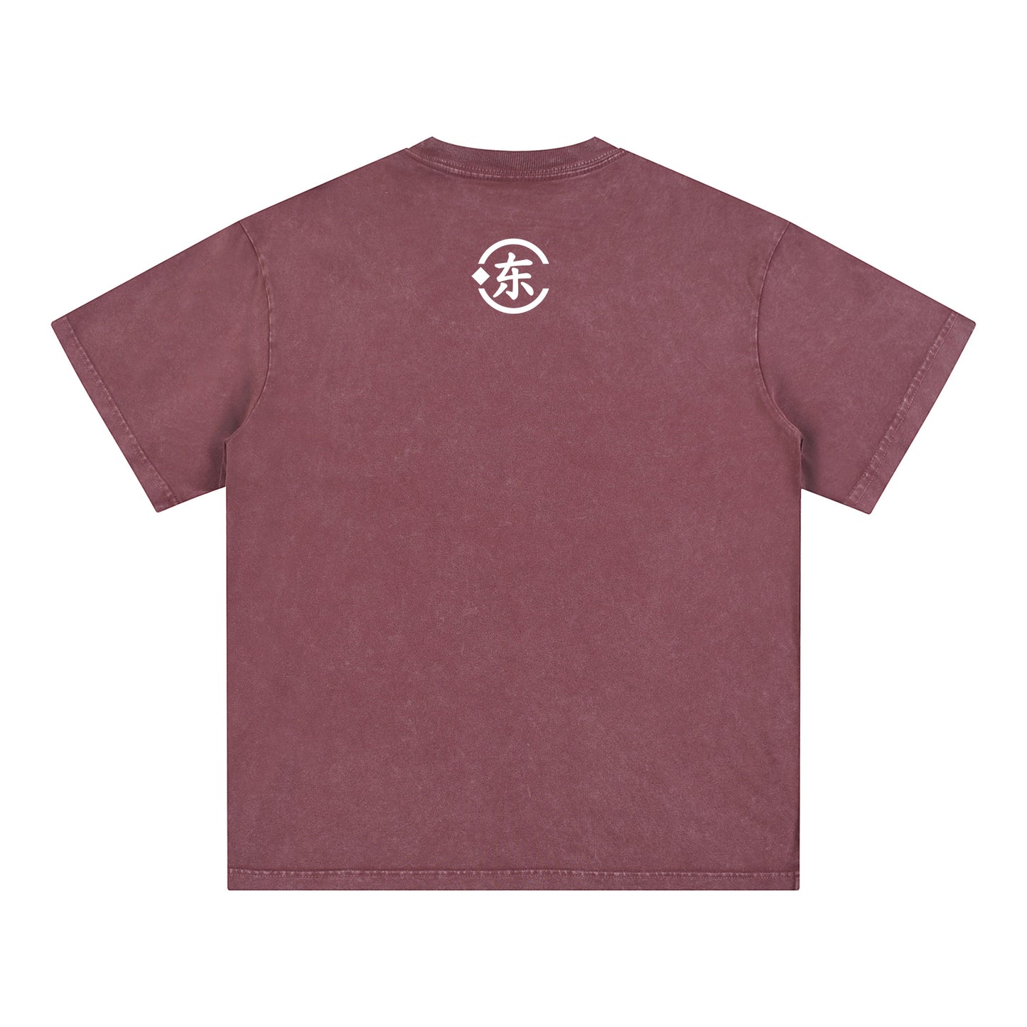 Áo thun cotton cỡ lớn Snow Washed