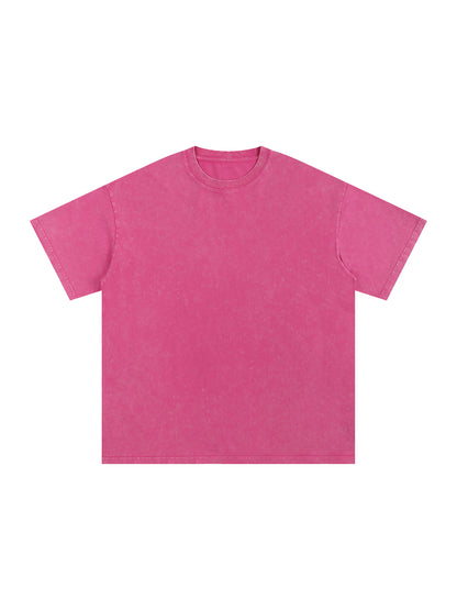 Áo thun cotton cỡ lớn Snow Washed