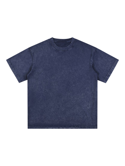 Áo thun cotton cỡ lớn Snow Washed