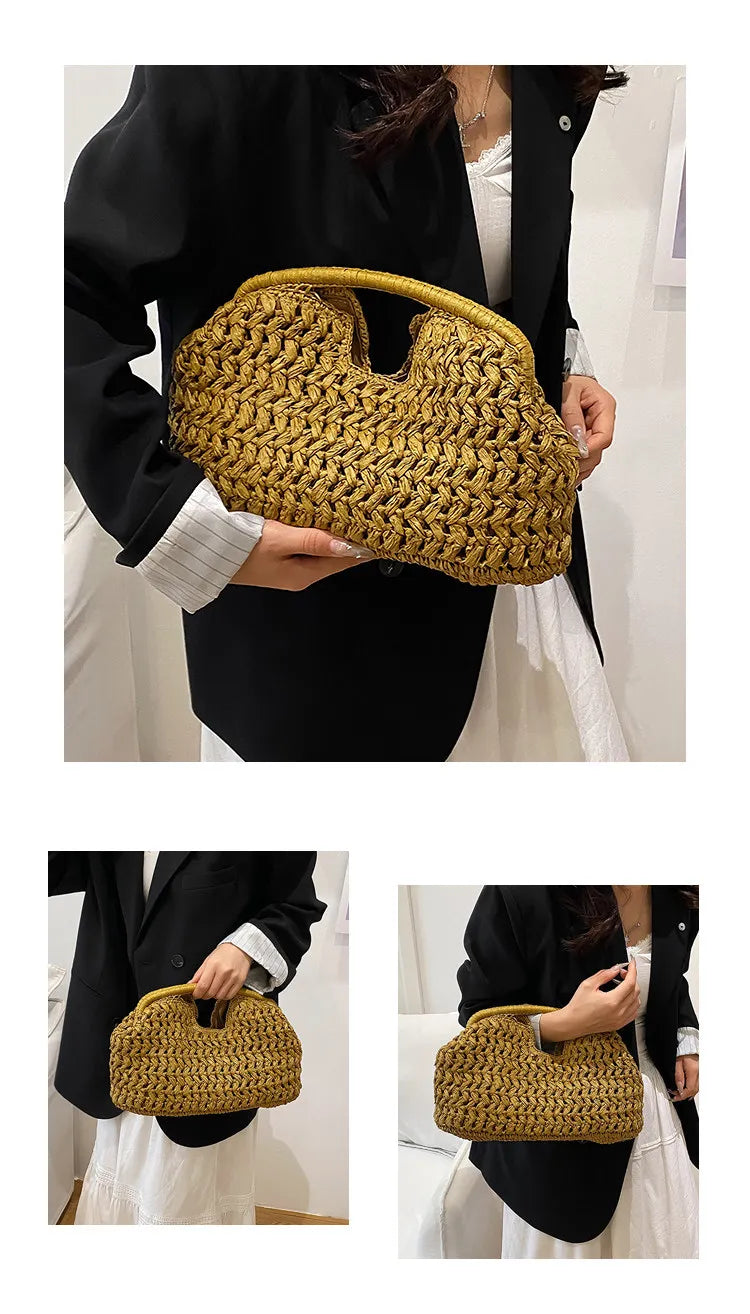 Summer Vacation Top Handle Bag