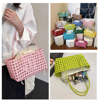 Handwoven Summer Beach Bag