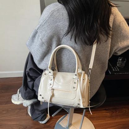 Y2K Studded Versatile Shoulder Bag