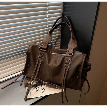 Vintage Tassel Shoulder Bag