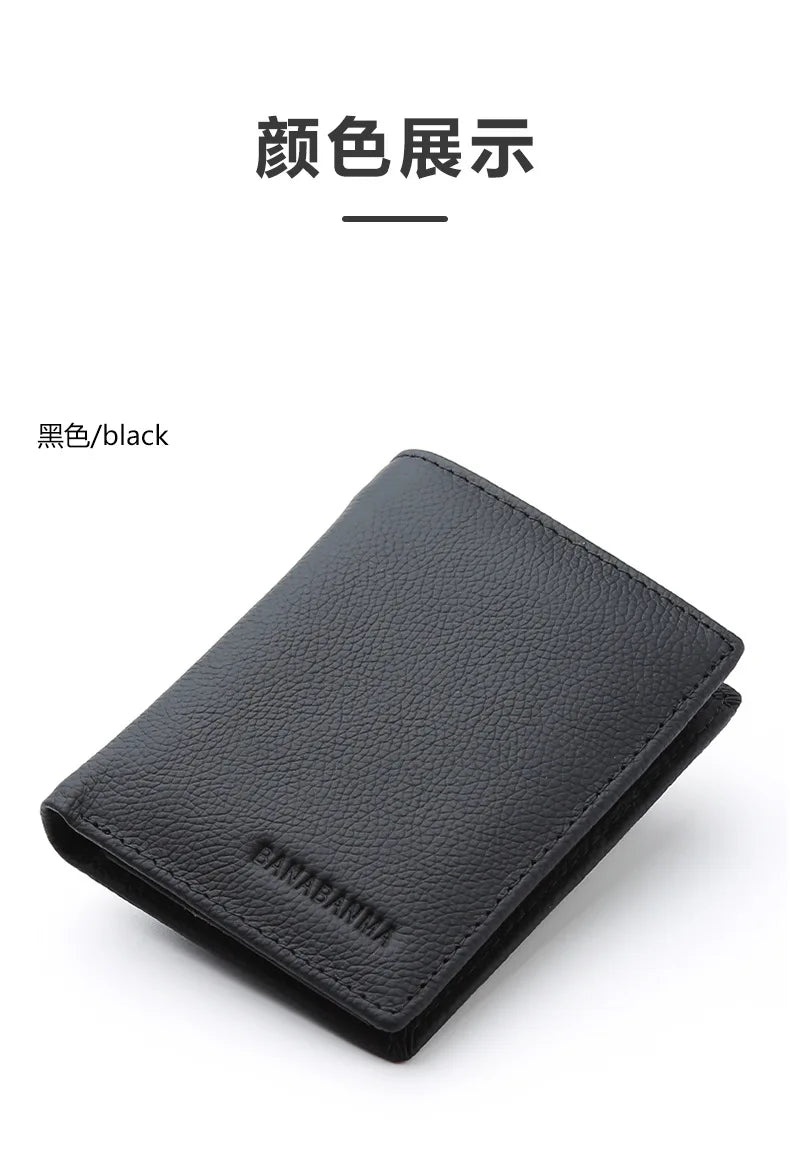 Top Grain Leather Bifold Wallet