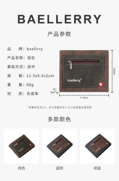 Two-Tone Bifold Wallet