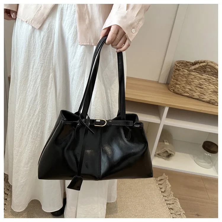 Minimalist Oversized Shoulder Bag