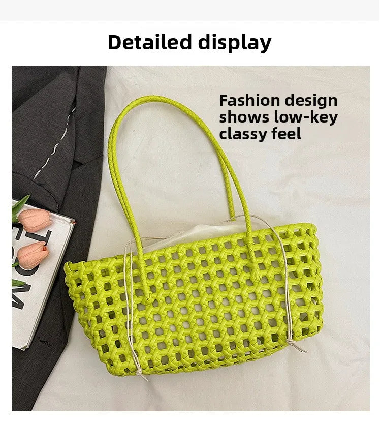 Handwoven Summer Beach Bag