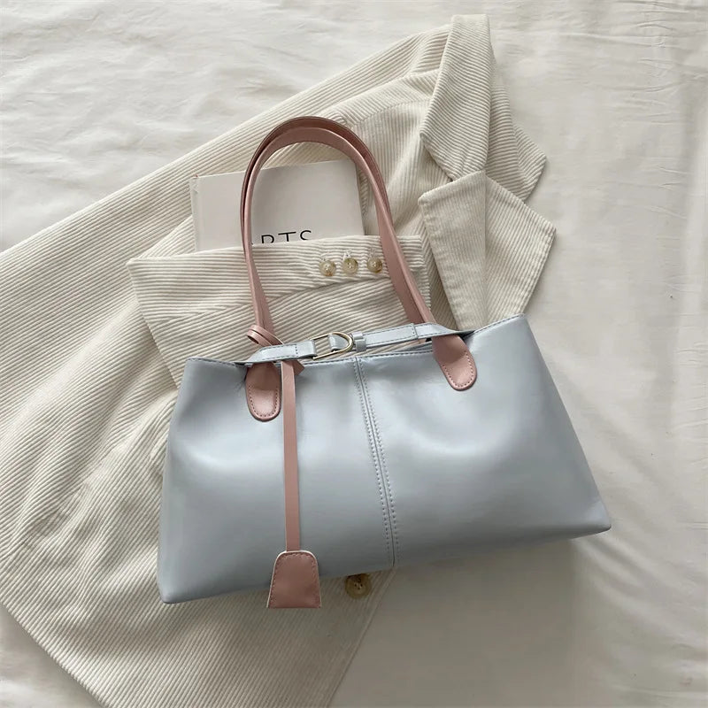 Minimalist Oversized Shoulder Bag