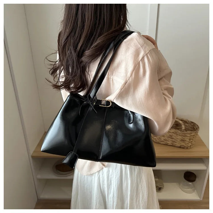 Minimalist Oversized Shoulder Bag