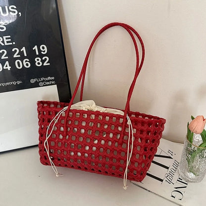 Handwoven Summer Beach Bag