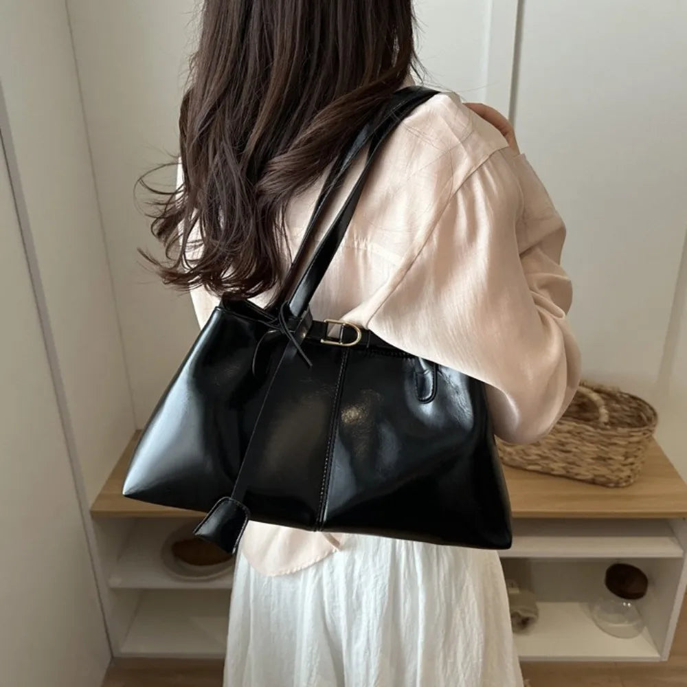 Minimalist Oversized Shoulder Bag