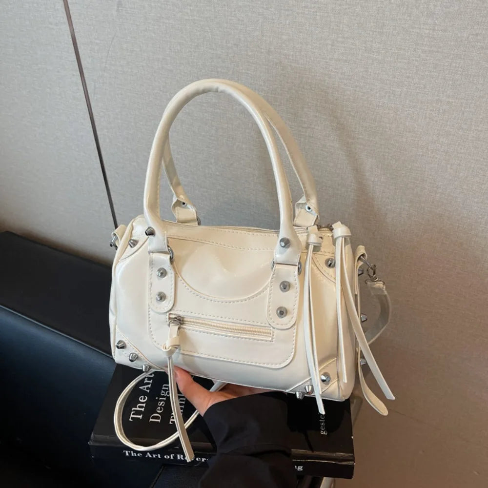 Y2K Studded Versatile Shoulder Bag