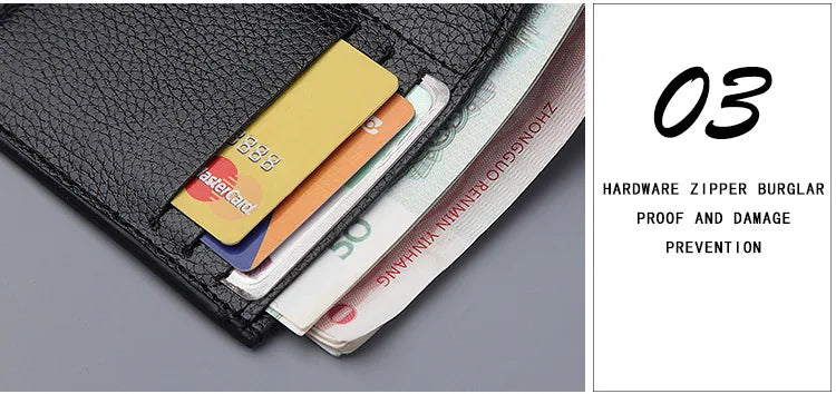 Minimalist Pebbled Wallet