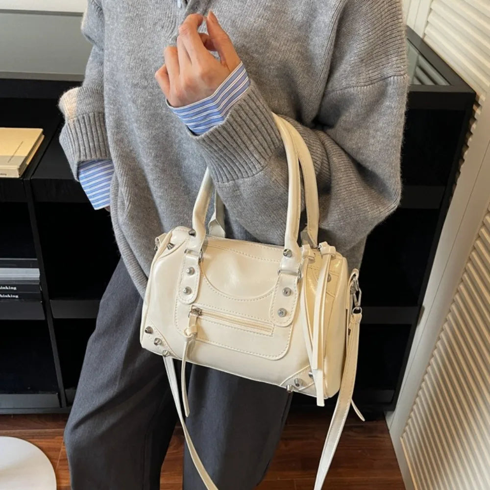 Y2K Studded Versatile Shoulder Bag