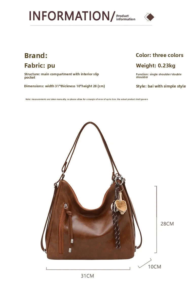 Vintage Slouchy Hobo Bag
