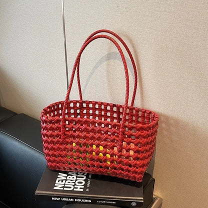 Handwoven Summer Beach Bag