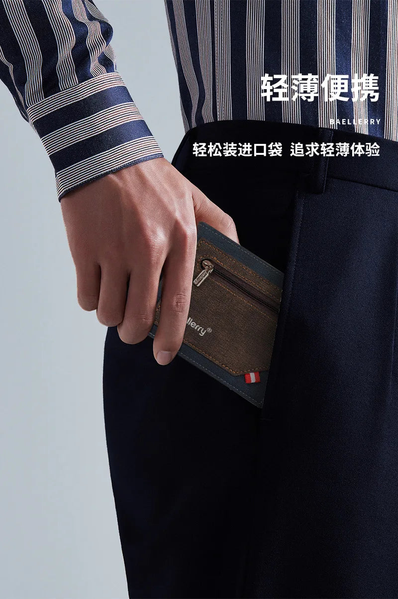 Two-Tone Bifold Wallet