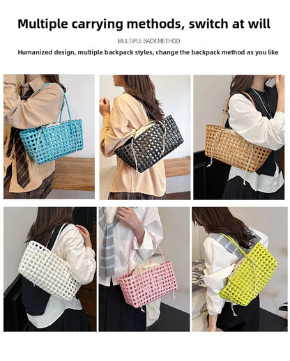 Handwoven Summer Beach Bag