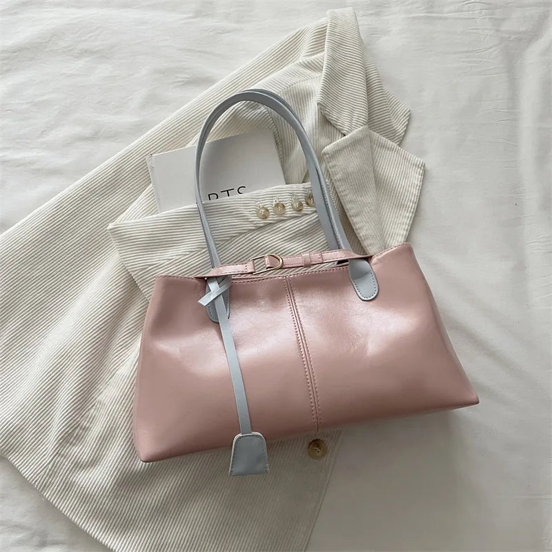 Minimalist Oversized Shoulder Bag
