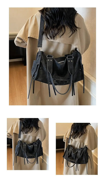 Vintage Tassel Shoulder Bag