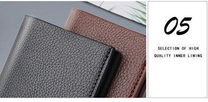 Minimalist Pebbled Wallet