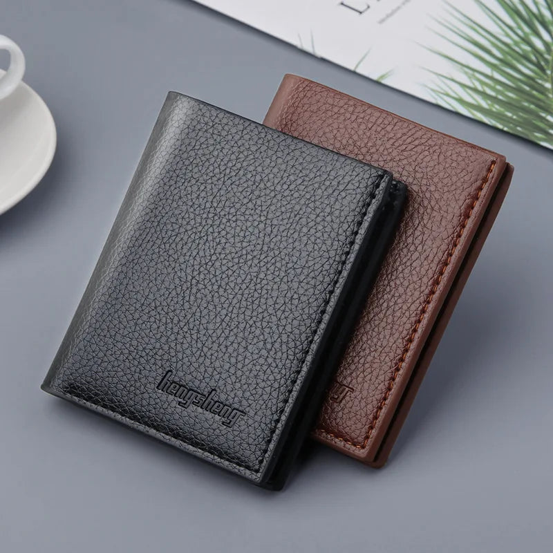 Minimalist Pebbled Wallet