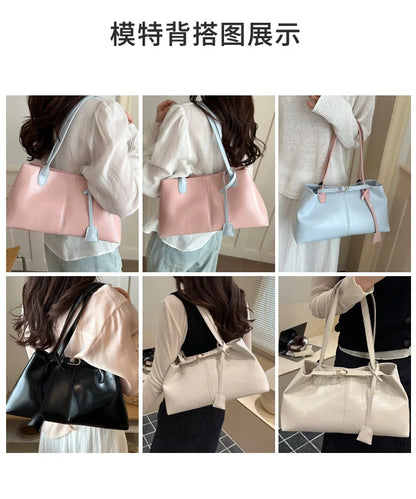 Minimalist Oversized Shoulder Bag