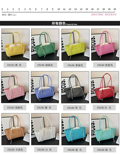 Handwoven Summer Beach Bag