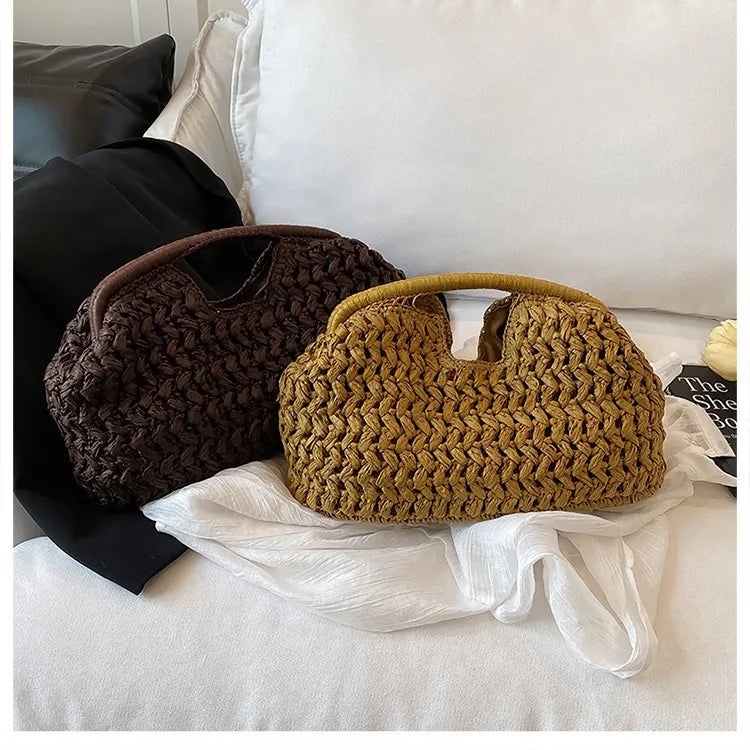 Summer Vacation Top Handle Bag